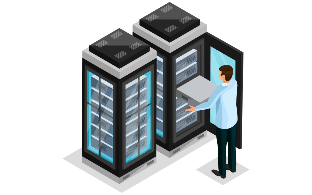 rent a rack space India