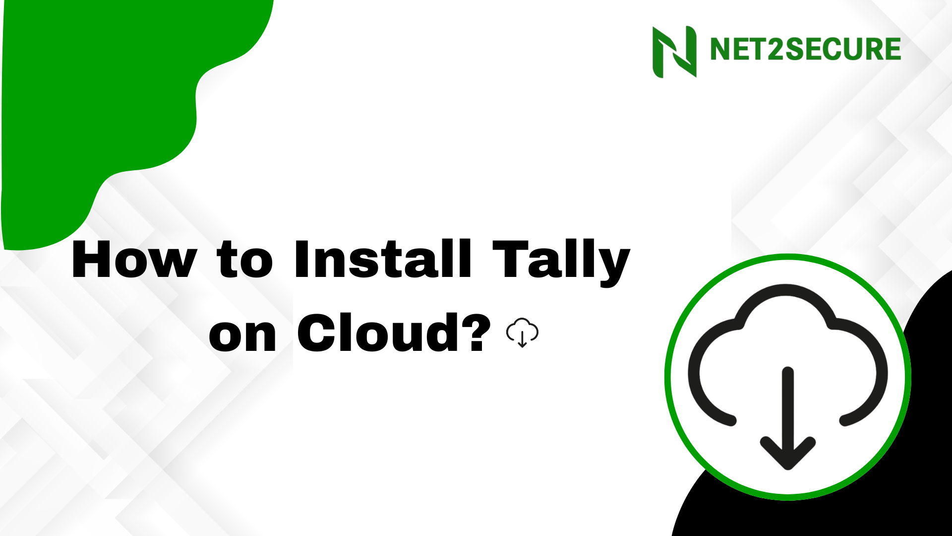 How to Install Tally on the Cloud?